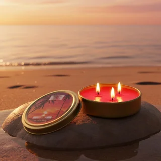 شمع معطر Gemma مدل فلزی  در انواع رایحه